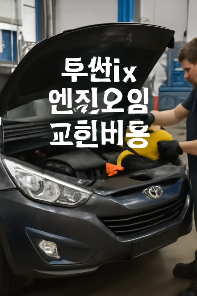 투싼ix 엔진오일 교환비용