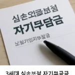 3세대 실손보험 자기부담금