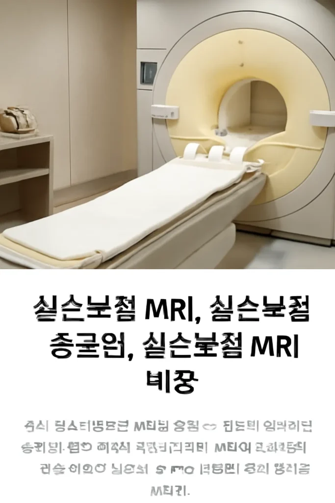 실손보험 mri비용