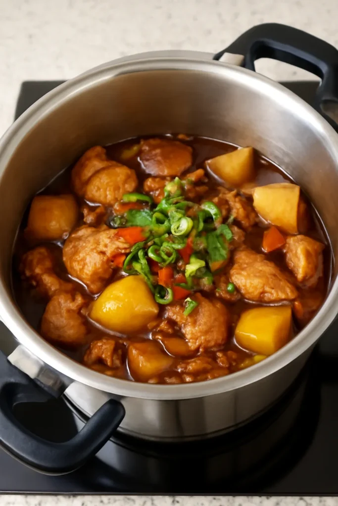 압력솥 찜닭 만들기