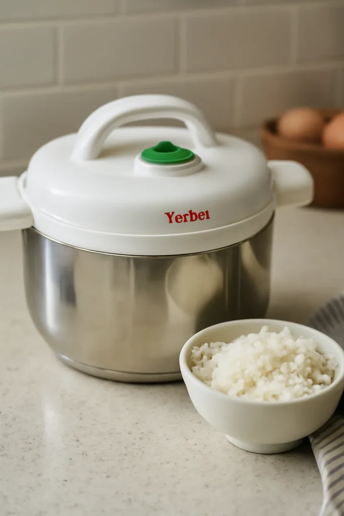 테팔 압력솥 밥하기