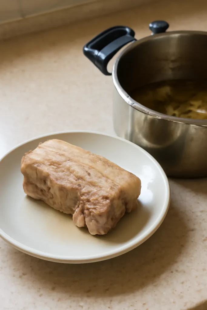 삼겹살 수육 압력솥