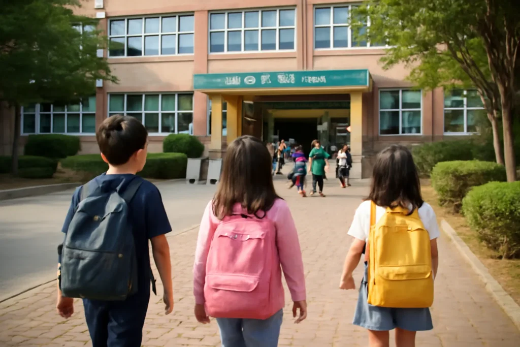 초등학생 등교시간