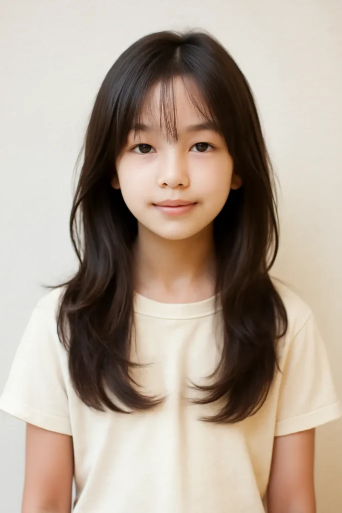 초등학생 레이어드컷