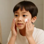 초등학생 얼굴 로션