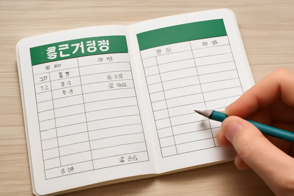 초등학생 용돈 기입장