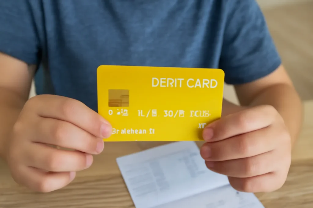 초등학생 체크카드 발급