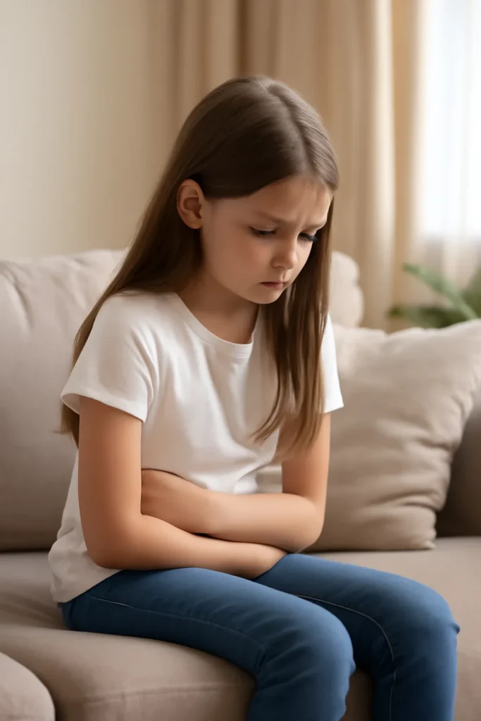 초등학생 첫 생리전 증상