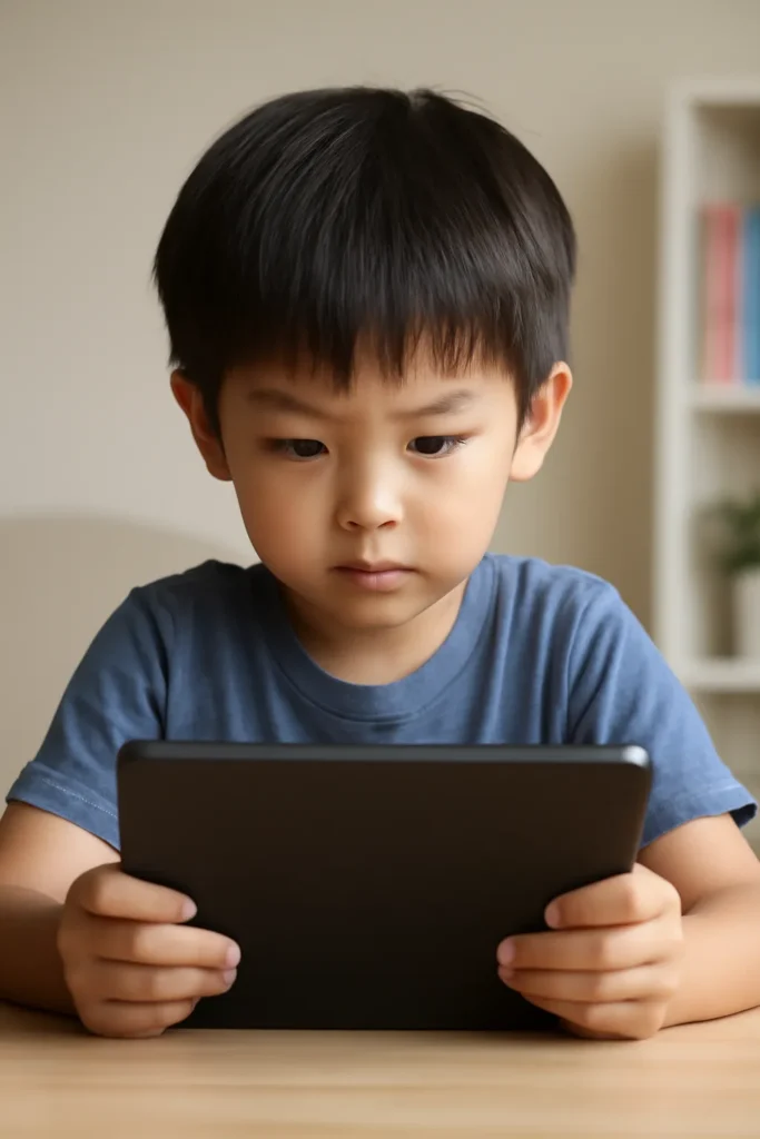 초등학생 태블릿