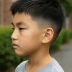 초등학생 짧은 투블럭