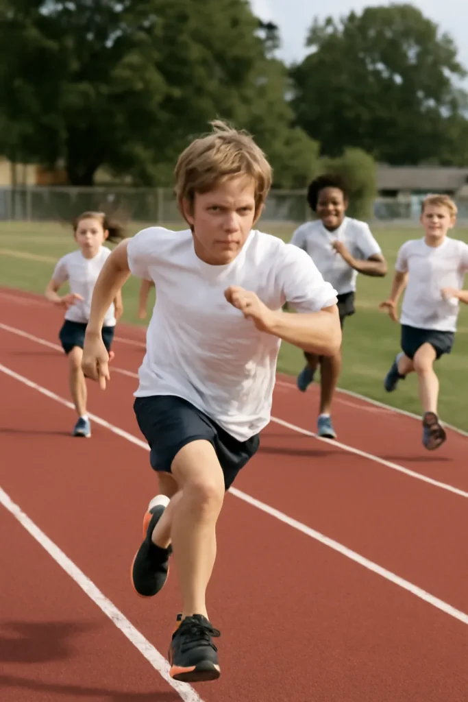 초등학생 100m 달리기 기록