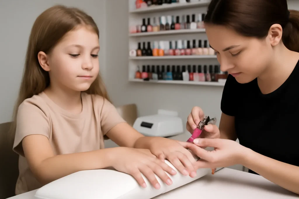 초등학생 네일 샵