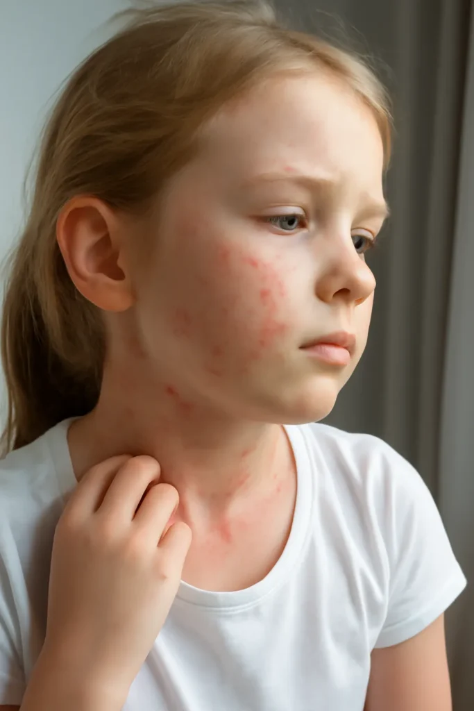 초등학생 두드러기 원인