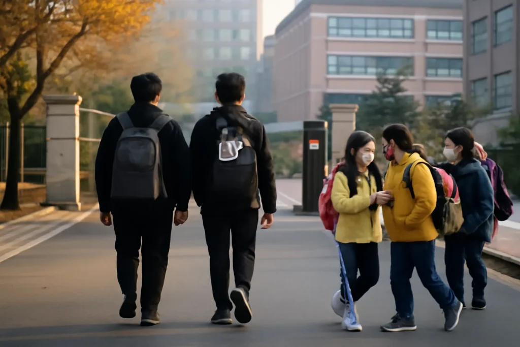 수능 초등학생 등교시간