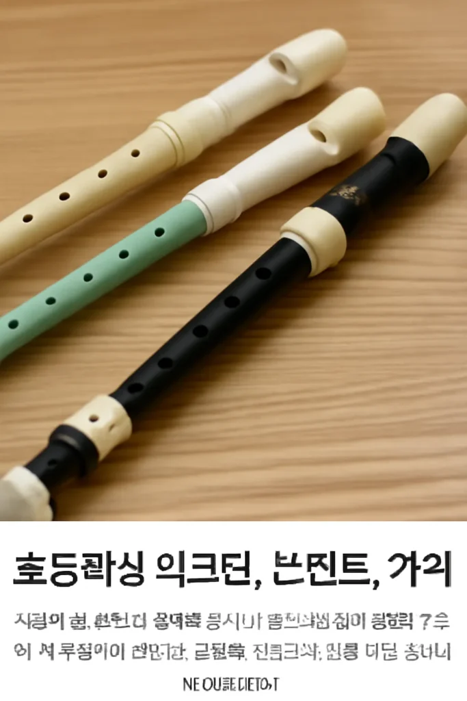 초등학생 리코더 브랜드