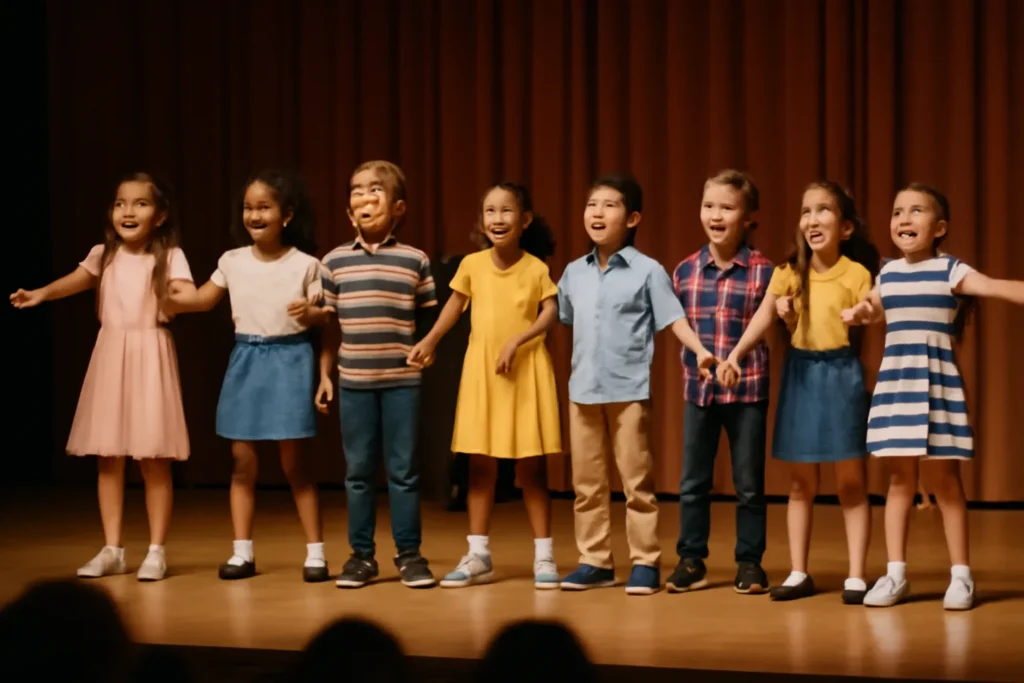 초등학생 뮤지컬 공연