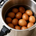압력솥 계란 굽기