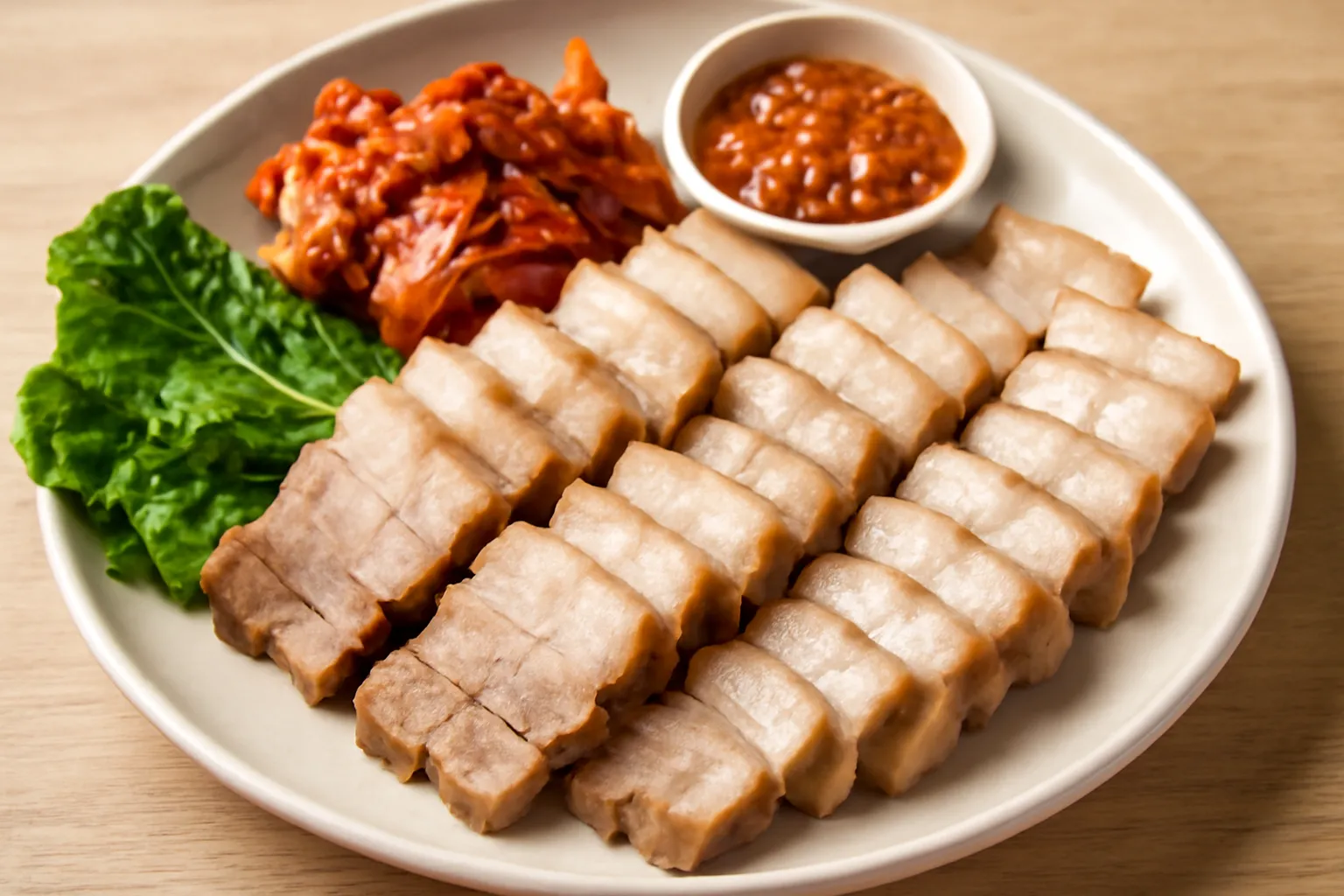 압력솥 보쌈