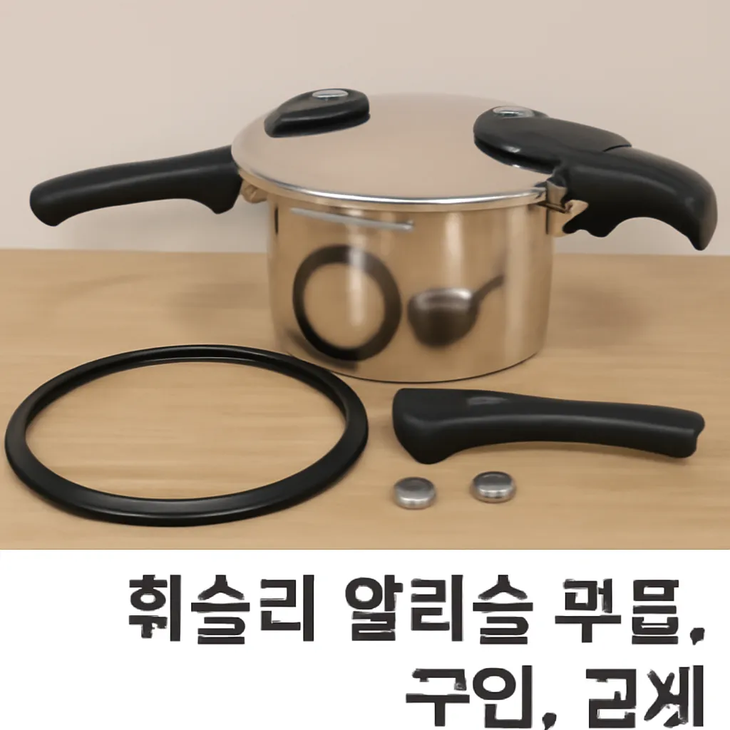 휘슬러 압력솥 부품