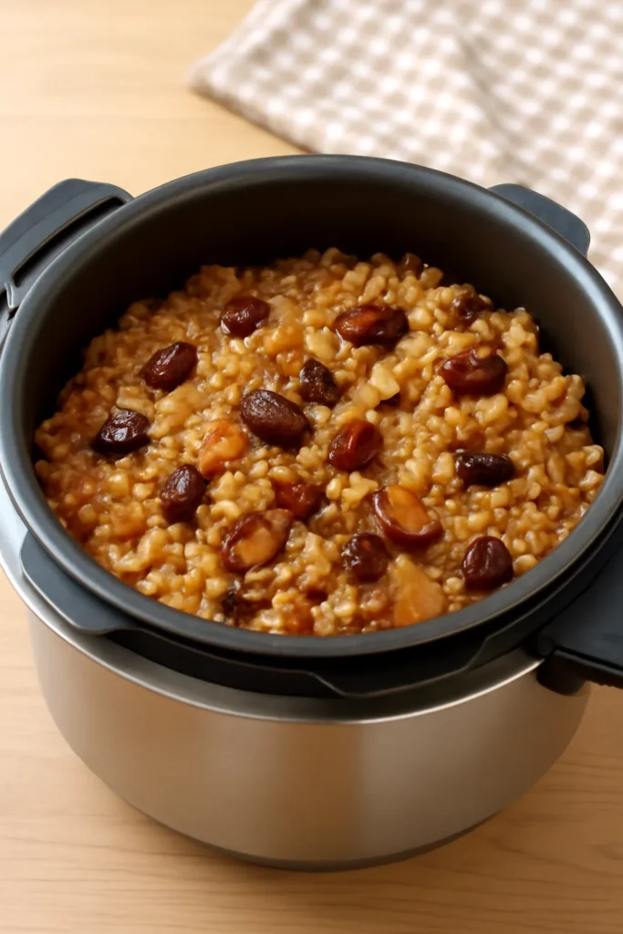 압력솥 약밥 만드는 방법