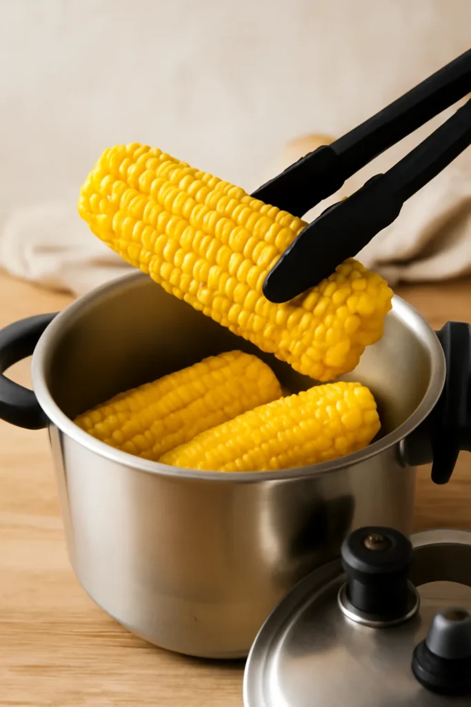 옥수수 삶는법 압력솥 여름방학 간식 추천