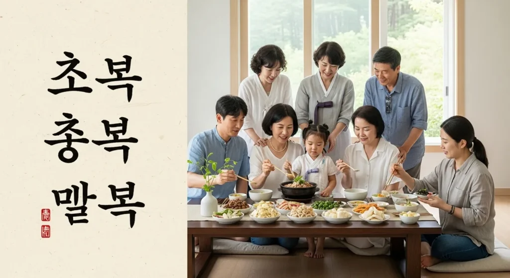 초복 중복 말복 유래