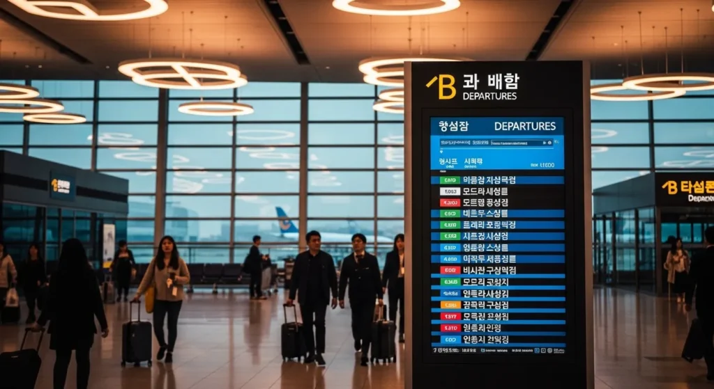 인천공항 내항기