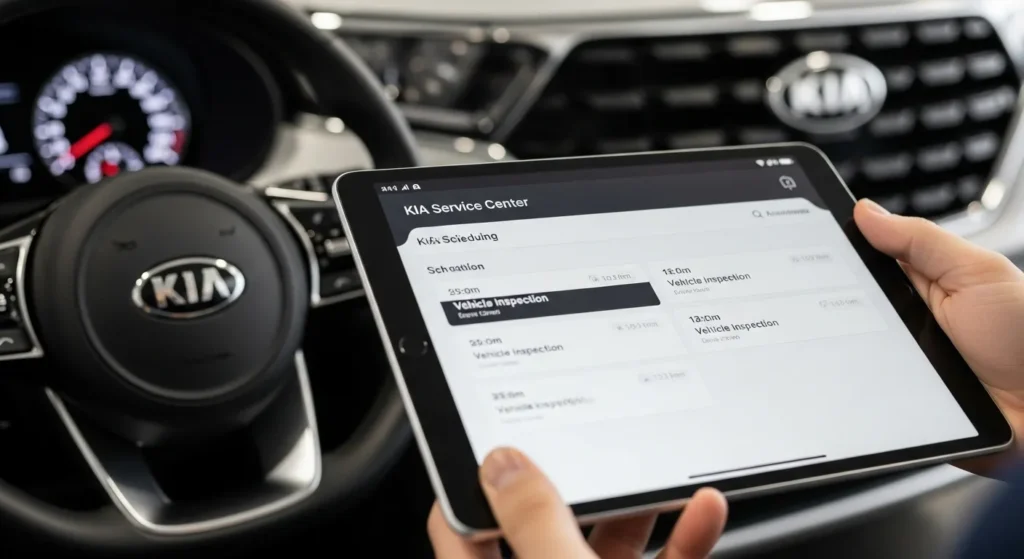 기아 자동차 점검 예약