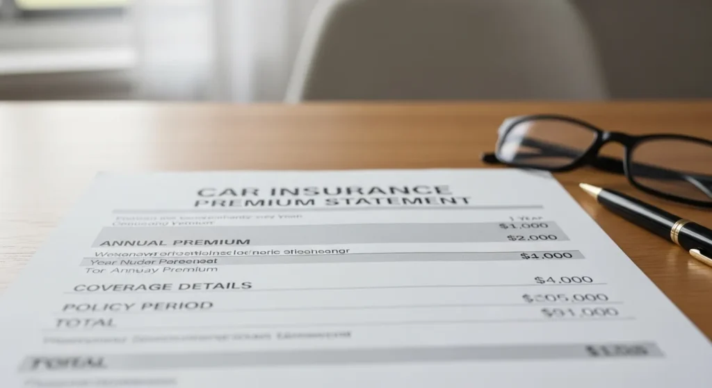 운전자보험료 1년