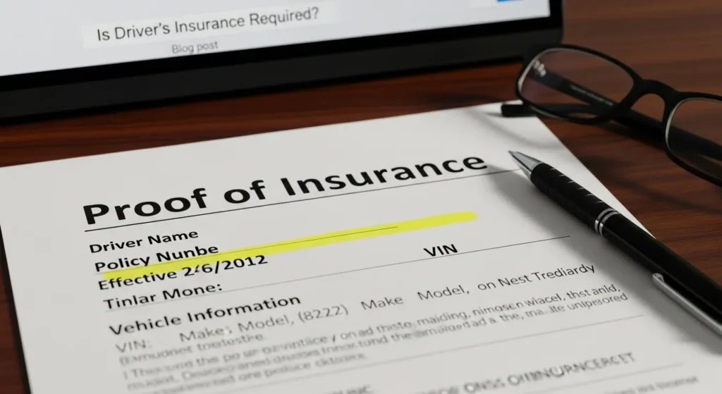 운전자보험 필수?