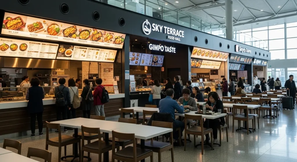 김포공항 국내선 식당