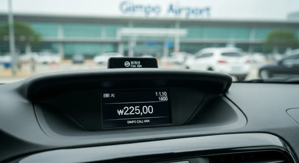 김포공항 콜밴 요금