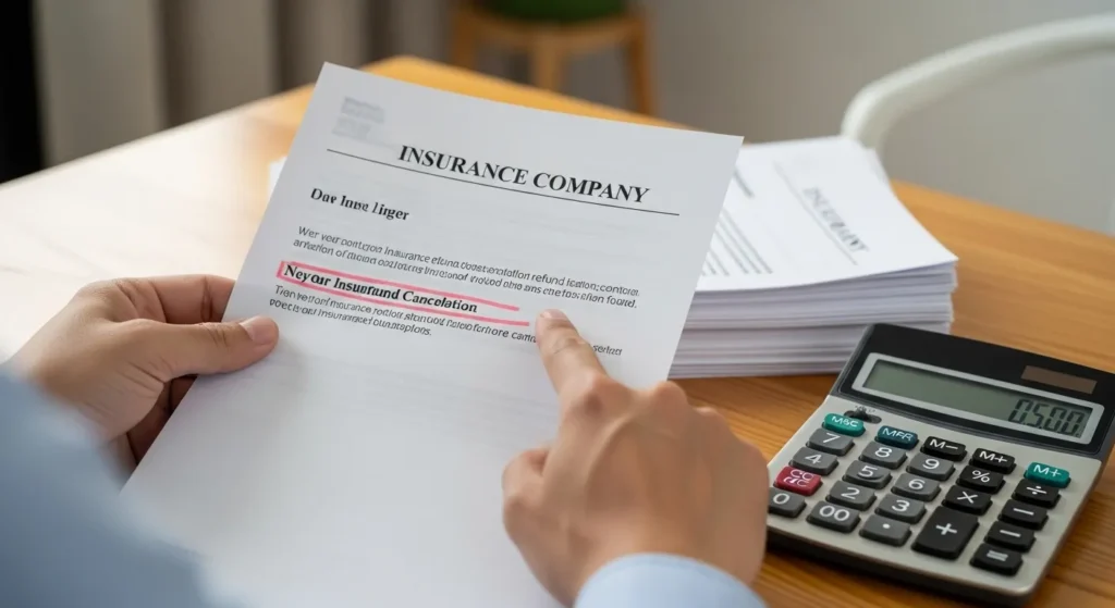 운전자보험 해지환급금 법