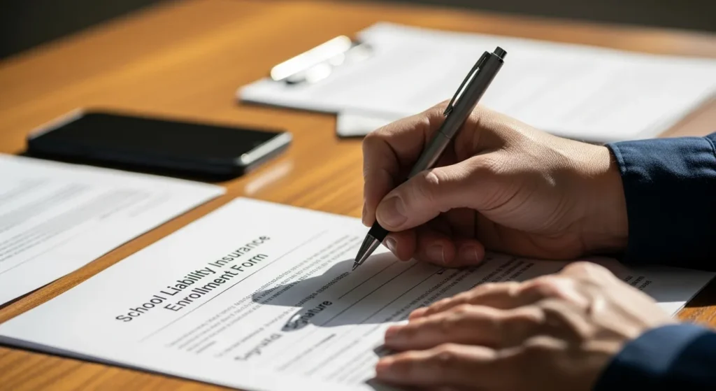 학원배상책임보험 가입 절차