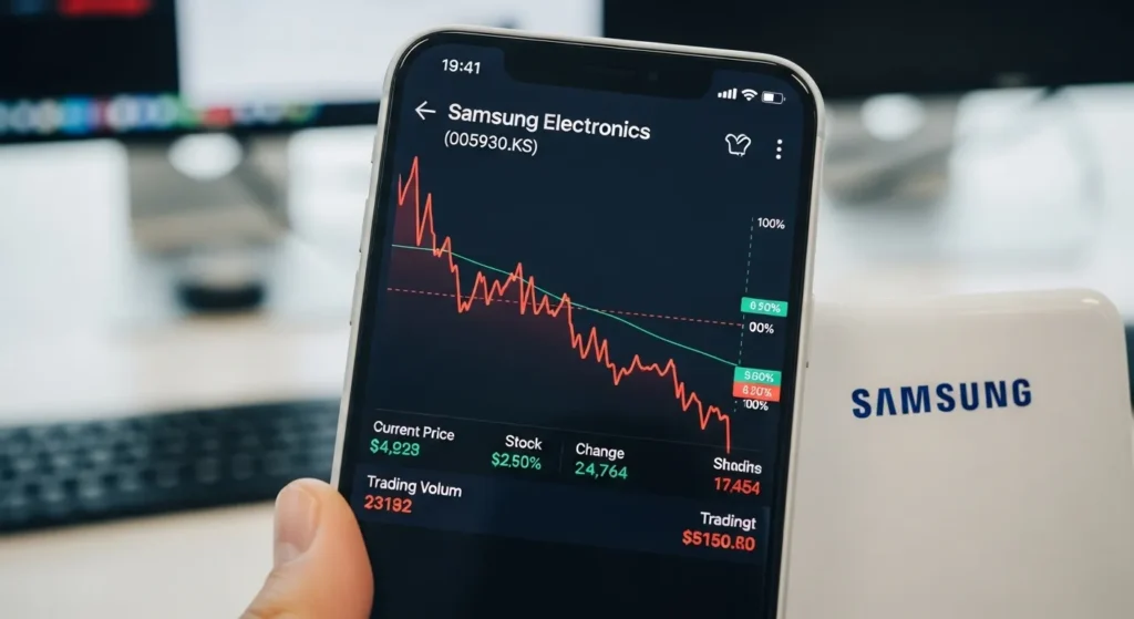 오늘 삼성전자 주가