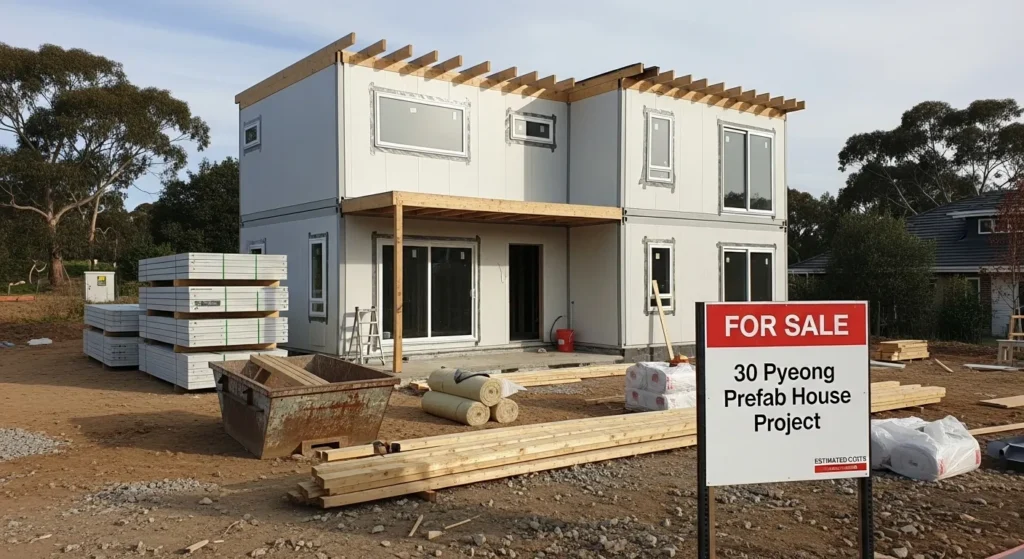 조립식 주택 30평 건축비