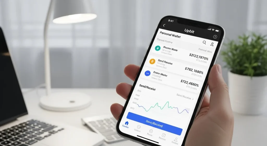 업비트 개인지갑