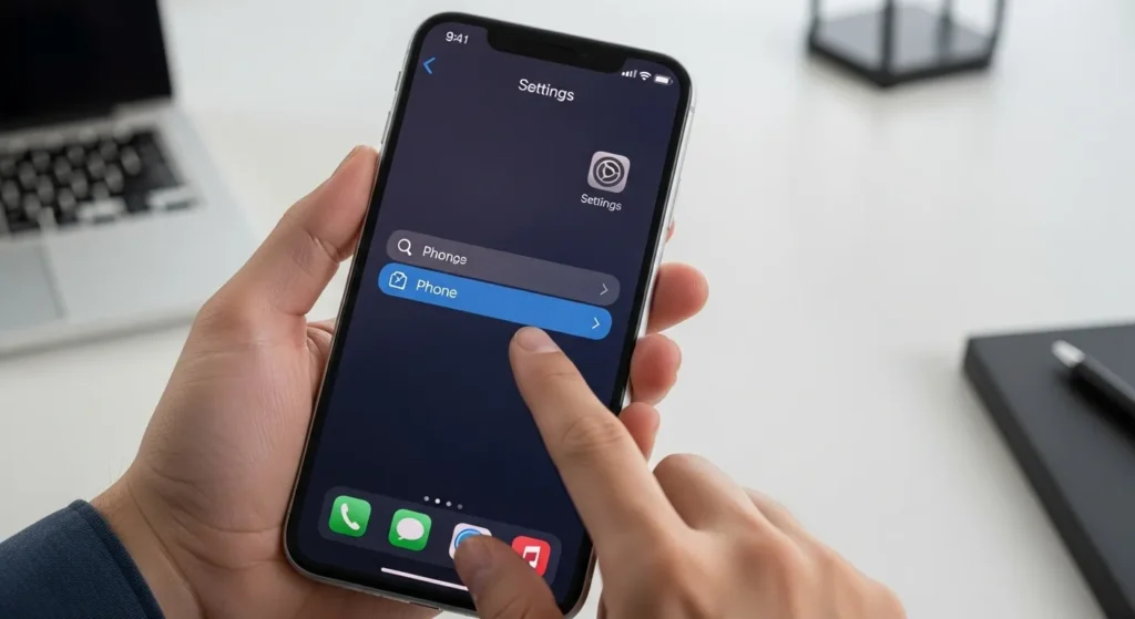 아이폰 통화 녹음 해제