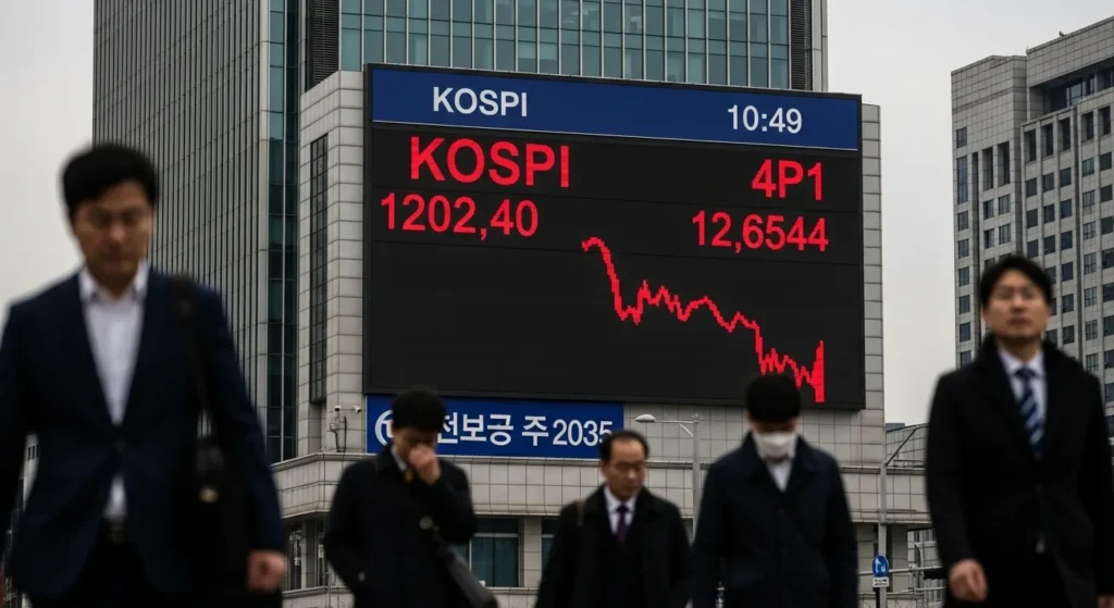 코스피 하락 이유