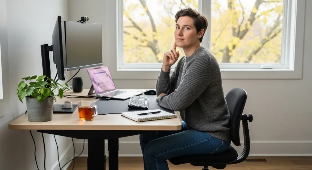 허리 통증 책상 내돈내산 후기