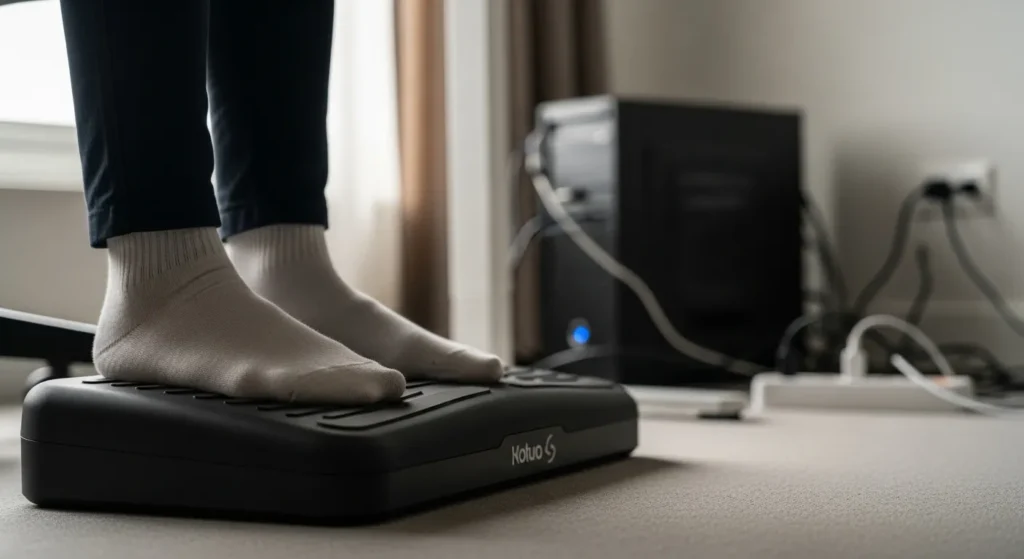 허리 통증 발받침 1주 사용 후기