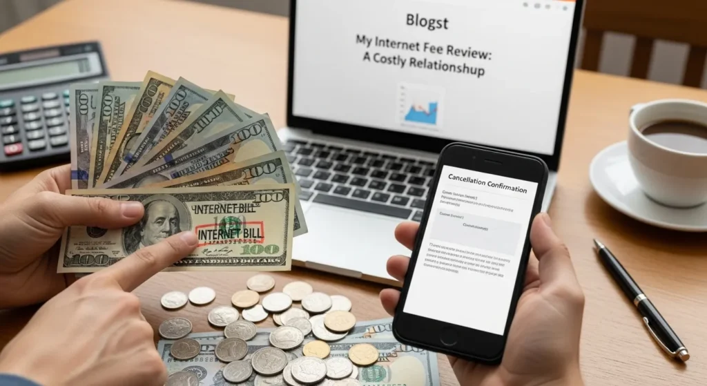 위약금 인터넷 요금 내돈내산 후기