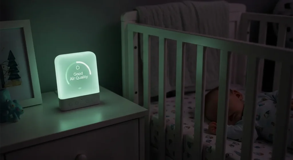 공기질 대응 아기방 수면등 내돈내산 후기