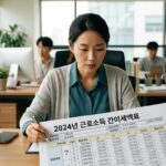 근로소득간이세액표