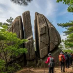 「봉래산 장사 바위」