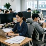 2인 1조로 일하는데 동료가 일을 안 해요